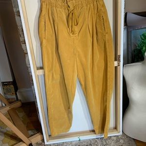 FP Pinwale Paper-Bag style Pants